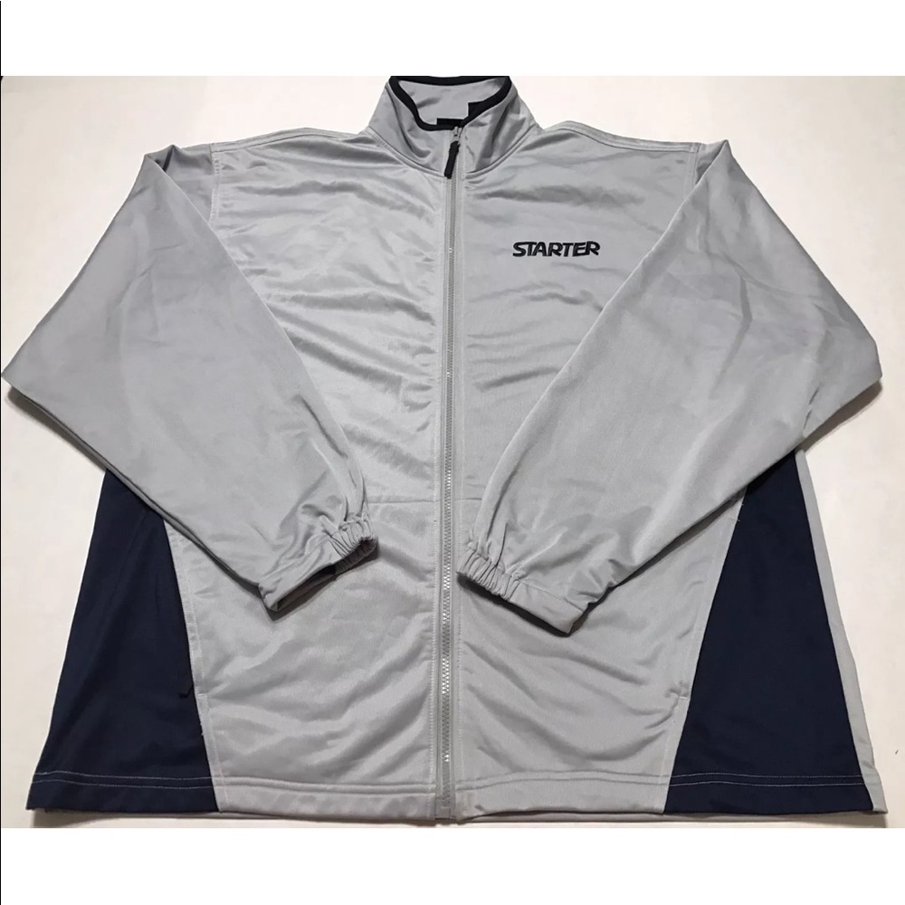 Vintage 90s Starter Track Jacket Spell Out
